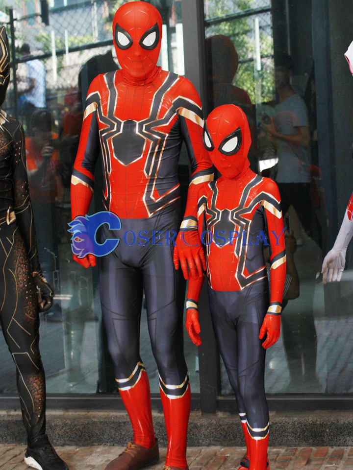 2018 Amazing Spiderman Kids Halloween Costumes